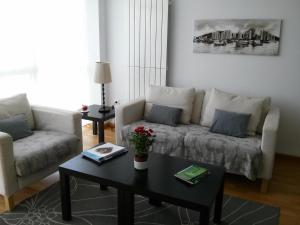 Część wypoczynkowa w obiekcie Apartamento Dicar