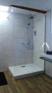 Koupelna v ubytování Guesthouse Le Vauban
