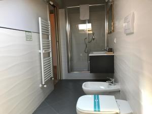 Koupelna v ubytování Spegni La Luce b&b