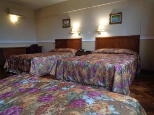Katil atau katil-katil dalam bilik di Premier Hill Suites Hotel