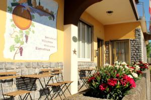 Restaurace v ubytování Hotel Poggio d'Oro