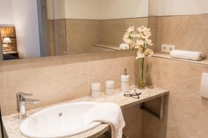 Koupelna v ubytování Hotel Goldener Engel