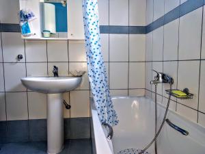 ห้องน้ำของ Dimitris Luxury Apartment