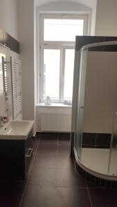 Kúpeľňa v ubytovaní Apartment Marienbad Hlavni 131/50