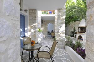 A patio or other outdoor area at Alexandros Studios