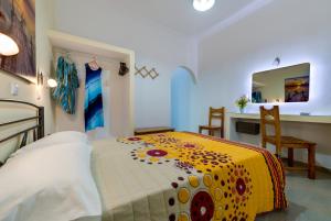 Krevet ili kreveti u jedinici u okviru objekta Akis Hotel