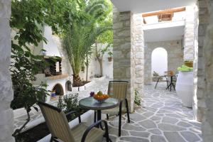 Patio nebo venkovní prostory v ubytování Alexandros Studios