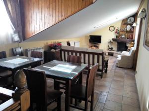 TV/trung tâm giải trí tại Hotel Rural La Piedra