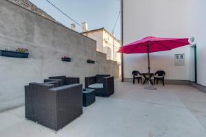 Patio nebo venkovní prostory v ubytování Apartman Leon & rent a quad