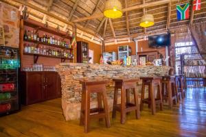 The lounge or bar area at 2 Friends Guest House