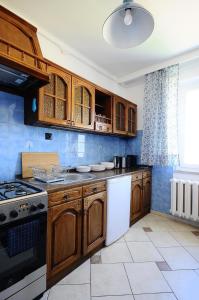 Kuchyň nebo kuchyňský kout v ubytování A Place Like Home Apartamenty Witosa