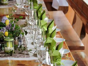 Restaurace v ubytování Gästezimmer Klopfer