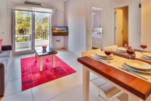 Posezení v ubytování Kasinn Apart Hotel