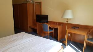 Televisyen dan/atau pusat hiburan di Hotel Geier