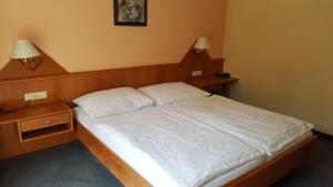 Katil atau katil-katil dalam bilik di Hotel Geier