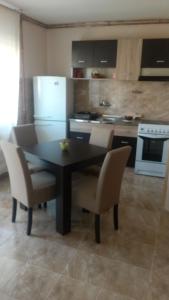 Kuchyň nebo kuchyňský kout v ubytování Djurdja Apartment
