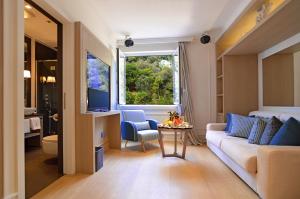 Istumisnurk majutusasutuses Eight Hotel Paraggi