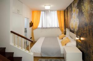 Voodi või voodid majutusasutuse Apartment & Room Split Lea toas