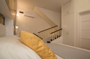 Voodi või voodid majutusasutuse Apartment & Room Split Lea toas