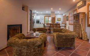 A seating area at La Princesa