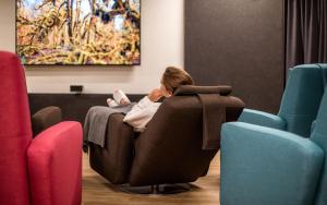 Posezení v ubytování UPA Medical SPA