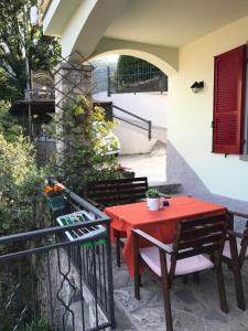 Balkón nebo terasa v ubytování B&B Bellavista