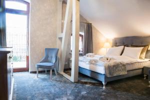 Katil atau katil-katil dalam bilik di Villa Mistral