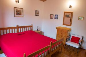 Postel nebo postele na pokoji v ubytování Apartments Lovor
