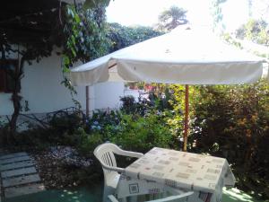 Zahrada ubytování Apartments Lovor