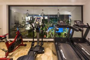 Phòng/tiện nghi tập thể dục tại SENVILA Boutique Resort & Spa