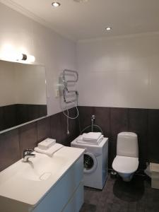 
Kylpyhuone majoituspaikassa Esplanad Apartment
