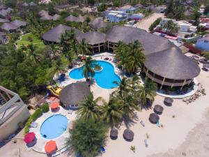 an aerial view of a resort with two swimming pools at Royal Saly in Saly Portudal