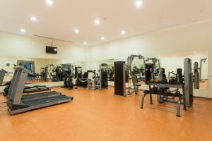 Fitness centrum a/nebo fitness zařízení v ubytování Kemer Dream Hotel