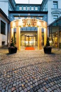 Η πρόσοψη ή η είσοδος του Elite Stadshotellet Växjö
