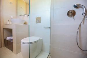 A bathroom at Petani Resort