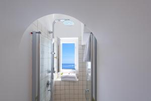 Cama ou camas em um quarto em Vista d'Amalfi