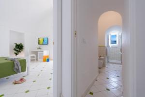 Cama ou camas em um quarto em Vista d'Amalfi