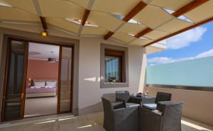 A seating area at Petani Resort