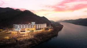 Pemandangan dari udara bagi Midas Hotel & Resort