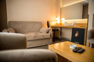 Posezení v ubytování Efeler Hotel