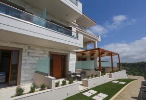 A balcony or terrace at Petani Resort