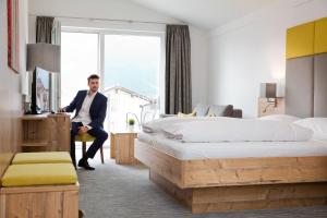Postel nebo postele na pokoji v ubytování Hotel Zum Mohren