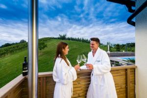 Khách lưu trú tại Weingut-Wohlfühlzimmer Adam-Lieleg