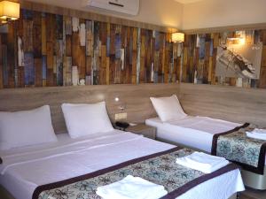 Posezení v ubytování Street61 Apart Hotel