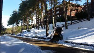 La Pinilla Ski Apartment v zimě