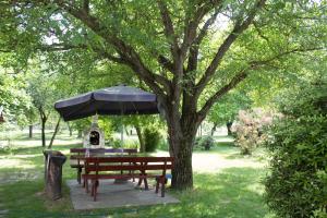 Vonkajšia záhrada v ubytovaní Holiday Home Melinda