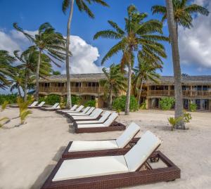 Majoituspaikan Sanctuary Rarotonga on the Beach (Adults Only) pohjapiirros