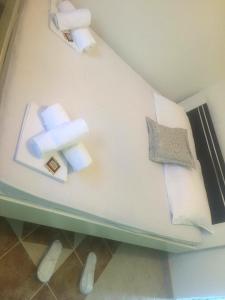 Cama o camas de una habitación en Apartments Hana