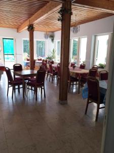 Restaurace v ubytování Tahiti Vendégpark
