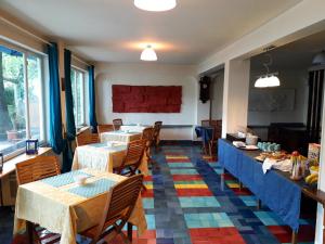A seating area at Hotel Nautilus